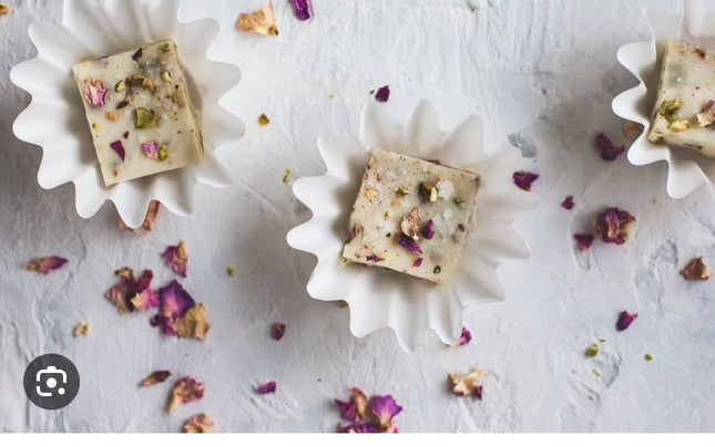Pistachio Rose Fudge