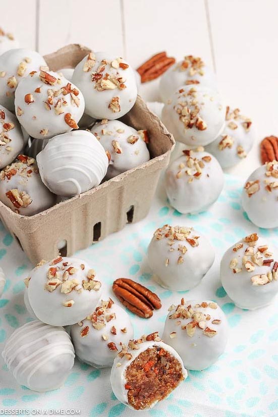 Carrot Cake Truffles