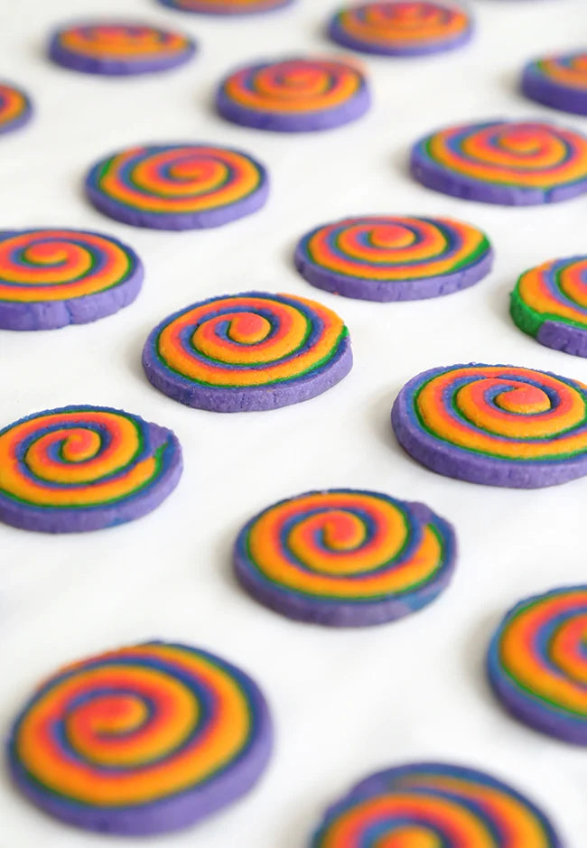 PRIDE Rainbow Sugar Cookies